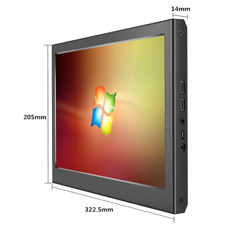 13.3인치 초박형 휴대용 디스플레이 HDMI PS3 PS4WIIU XBOX360 게임 HD 라즈베리 파이