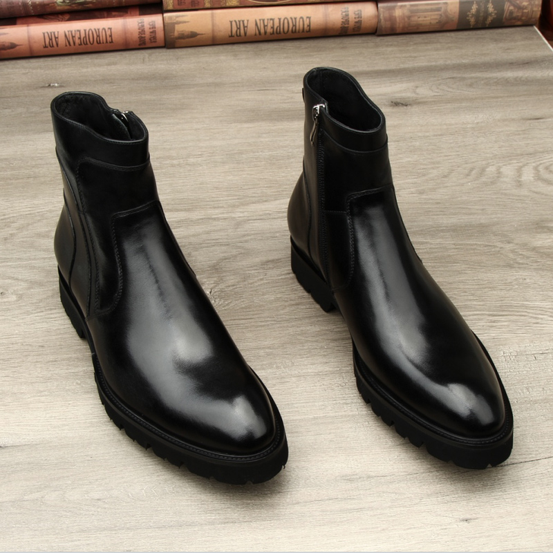 MARTIN BOOTS MENS 2021 NEW HIGH TOP MENS BOOTS CHELSEA BOOTS BRITISH STYLE LEATHER MENS BOOTS WINTER MID-TOP TREND