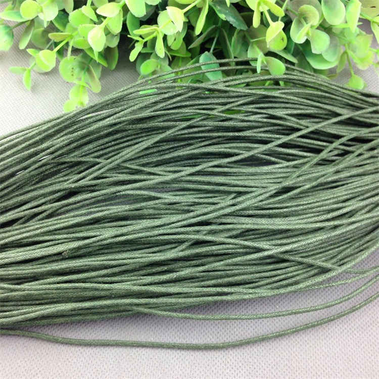 WAX WIRE 1.5-4MM HANDMADE DIY BRAIDED CORD COLORFUL WAX WIRE BRAIDED ROPE ACCESSORIES WAX WIRE ROPE DIY BEADED ACCESSORIES