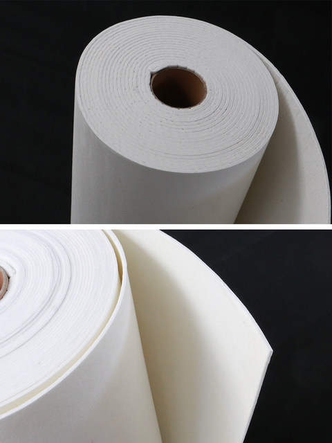 High temperature resistant fireproof ceramic fiber paper pad aluminum silicate refractory incense burner heat insulation seal cotton pad ceramic fiber paper sheet