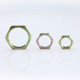 Explosion-proof locking female bridge tray lock nut 4 minutes 6 minutes 1 inch M20 explosion-proof locking female G1/2G3/4G1 carbon steel galvanized combination