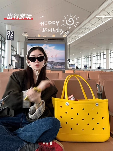 Пляжная сумка для плавательных принадлежностей, модная вместительная и большая сумка-органайзер, в западном стиле