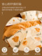 Royal textile bed four-piece set cotton pure cotton 2025 new bedding pastoral bed sheet quilt cover grinding three-piece set
