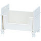 Toy storage display with wheels for household trolley storage plush movable storage rack figure table storage rack