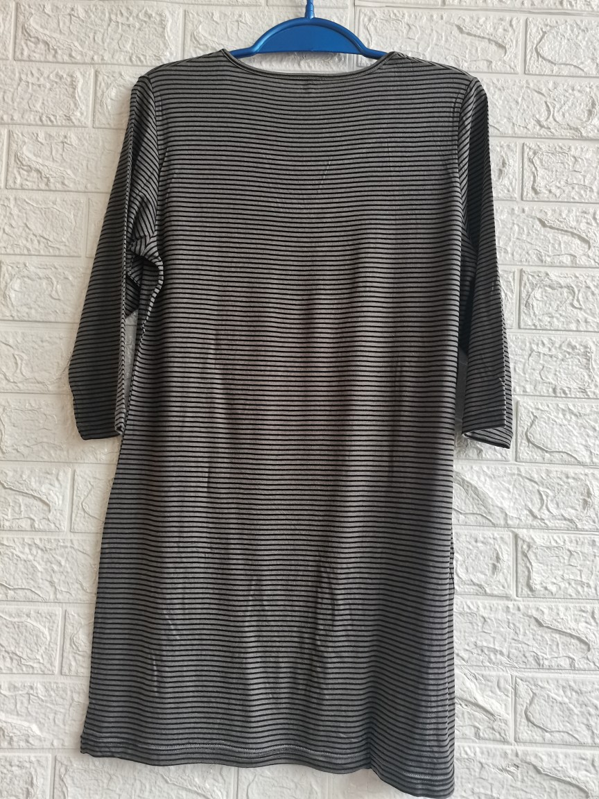 JAPANESE CUSTOMER FABRIC WOMENS CUPRA MID-LENGTH CROPPED SLEEVE T-SHIRT LOUNGEWEAR