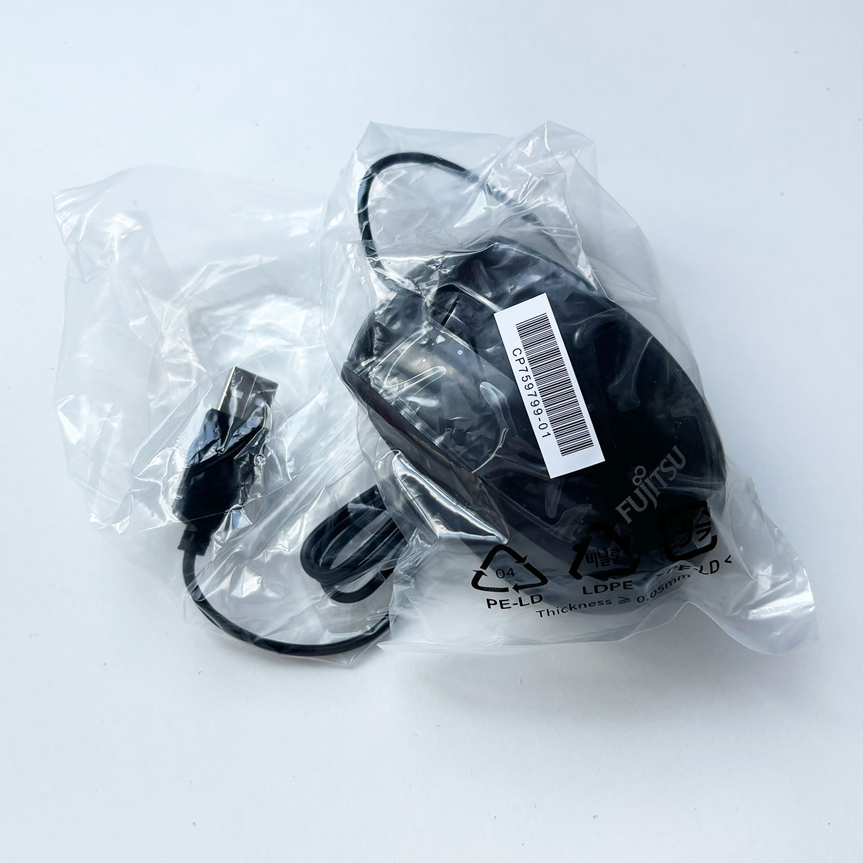 90CM 단기 FUJITSU 광학 5키 1000 DPI 사무실 학습 노트북 마우스 FMV-MO313