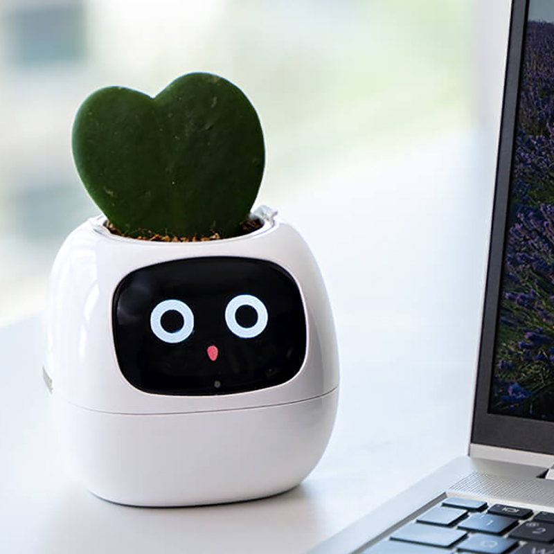 IVY EMOTIONAL GREEN PLANT CUTE PET ROBOT SMART FLOWER POTTED TABLE SET ORNAMENT CREATIVE BOY BIRTHDAY GIFT GIRL