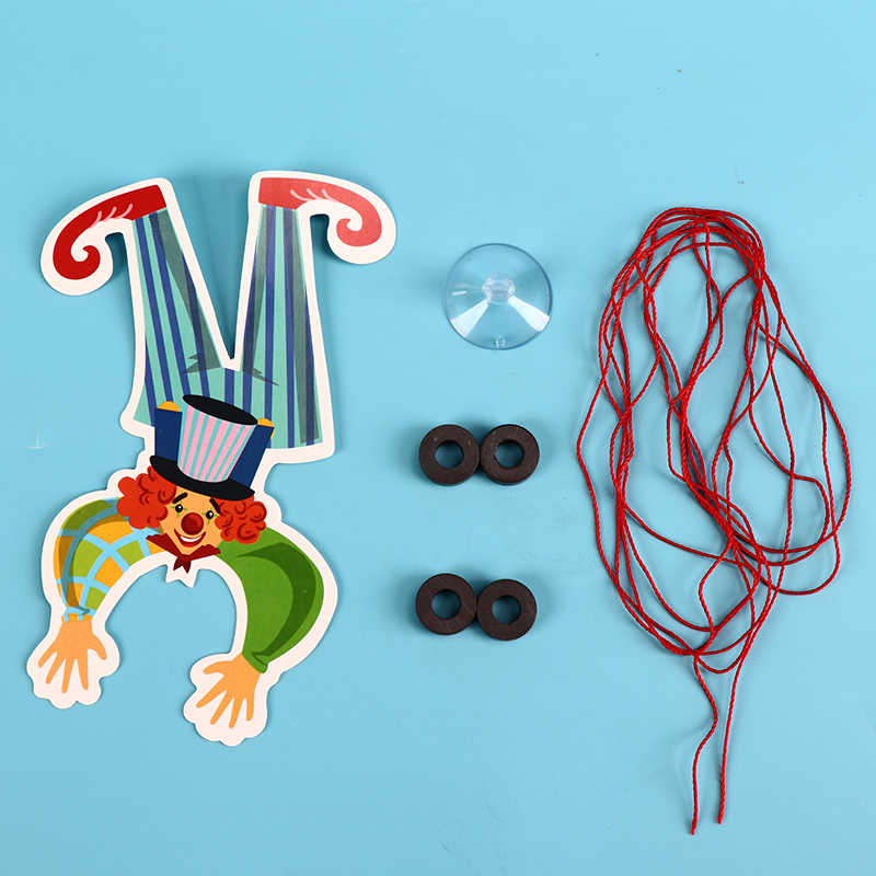 초등학생 과학 기술 소규모 생산 광대 줄타기 유치원 과학 실험 기계 균형 무게 중심 물리적 장난감