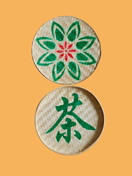 儿童舞蹈采茶声声簸箕道具畲山村舞蹈表演道具采茶姑娘竹筛子簸箕