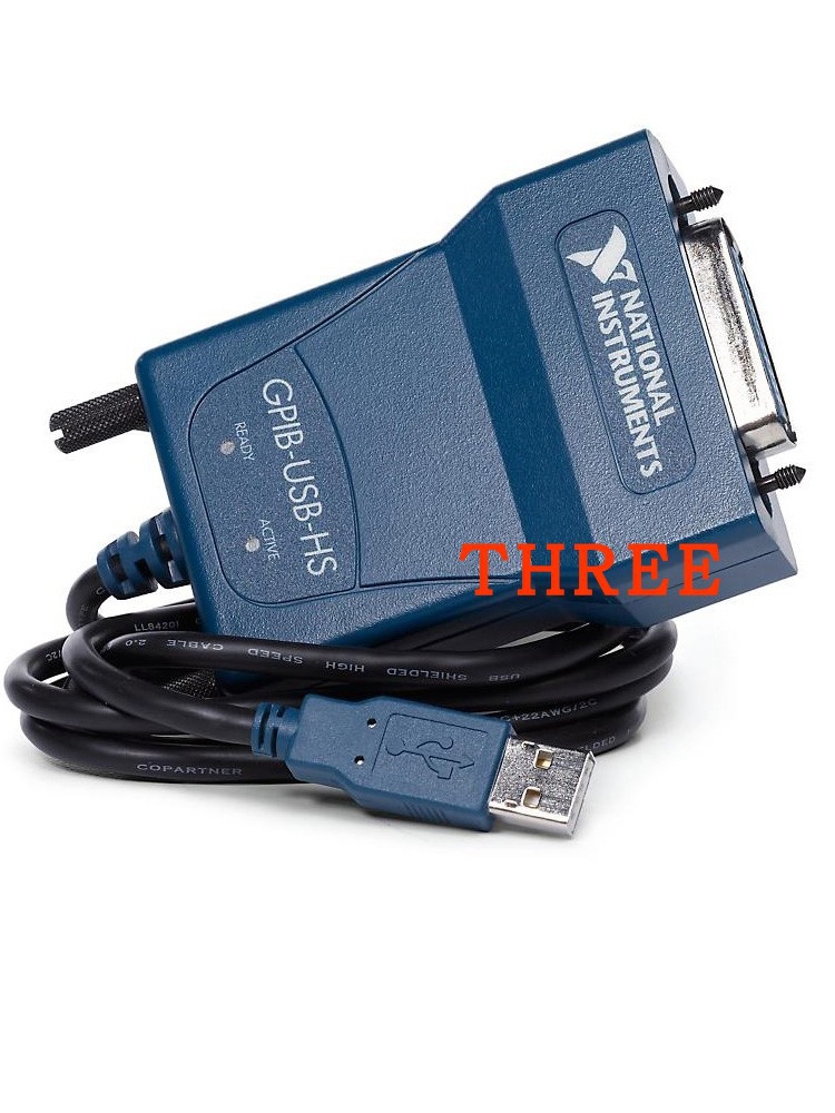 NI GPIB-USB-HS GPIB 카드 IEEE488 카세트 포장 드라이버의 상태가 양호합니다