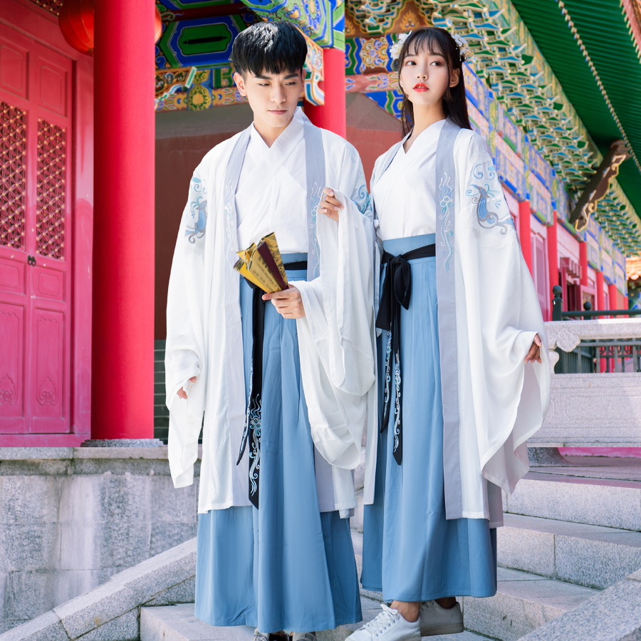RENTAL OF HANFU WENYUAN ANCIENT STYLE COUPLES POETRY RECITATION STUDENT COMING-OF-AGE CEREMONY PERFORMANCES GRADUATION PHOTOS CLASS UNIFORMS RENTAL