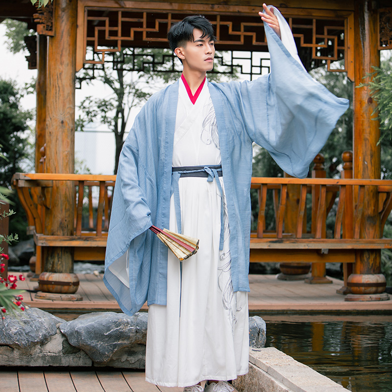 HANFU RENTAL: REVERSE WATER COLD WEI AND JIN STYLE MALE AND FEMALE COUPLES ANCIENT STYLE GAMES OPENING CEREMONY ENTRANCE PERFORMANCE COSTUME RENTAL