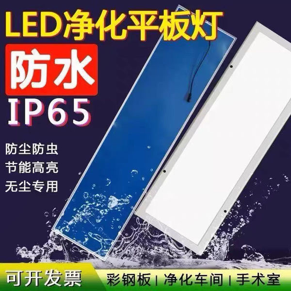 明装超薄1200x300净化灯led洁净灯30x90医院手术室无尘车间食品厂