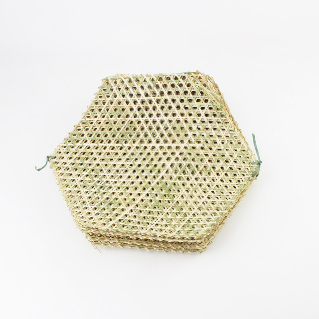 Small bamboo mesh hand-woven bamboo mesh pad bamboo steaming pad Anti-stick pot bamboo board hand-made bamboo steamer bamboo mat bamboo cushion
