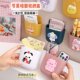 Cute cartoon remote control storage box TV air conditioner wall-mounted bedside mobile phone storage rack without punching storage rack