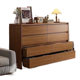 Chest of cabinet bedroom drawer cabinet bed storage cabinet home living room wall solid wood storage cabinet