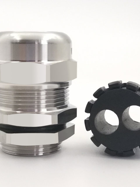 Porous Glen Head Cable Locking Connector Stainless Steel Explosion-proof Cable Seal Clamping Head 6-hole 7-hole 8-hole