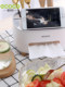 Multifunctional household tissue box living room coffee table restaurant creative light luxury bedroom desktop remote control paper storage box