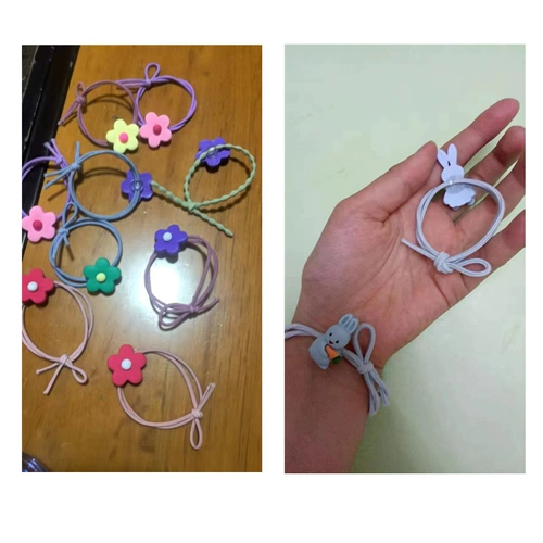 100 штук ювелирных изделий ручной работы, пластиковые пряжки, резинки, резинки для волос, пряжки для веревок для волос, смоляные нашивки, соединительные пряжки, нижние пряжки для веревок для волос