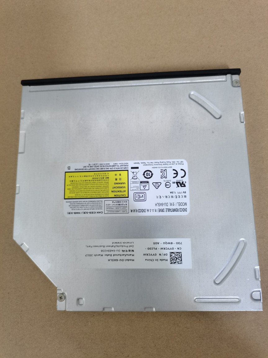 LIANXING DU-8A5LH 내장 광학 드라이브 SATA 인터페이스 9.5MM 초박형 DVD 버너 원본 및 정통