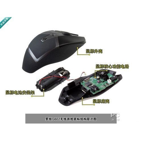LOGITECH G602 마우스 수리 및 유지 관리 더블 클릭 콤보 없음 새로운 수입 하이 라이프 골드 접점 마이크로 무브먼트로 교체