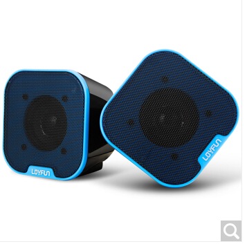 LOYFUN|LEFANG LF-807 데스크탑 컴퓨터 스피커 노트북 USB2.0 소형 오디오 노란색