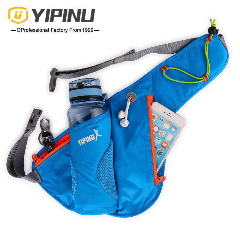 OUTDOOR WATER BOTTLE WAIST BAG MENS AND WOMENS RUNNING BAG MOBILE PHONE BAG CYCLING MOUNTAINEERING SPORTS BAG LARGE CAPACITY TRAVEL BIG WAIST BAG