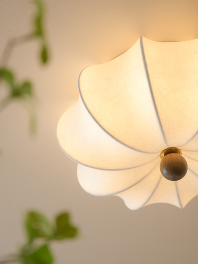 Wolkendecke Licht 2025 Neues Schlafzimmer Lampe Hauptschlafzimmer Lampe Mittelalter Wasaki Stil Seidenkürbis Lantern Supreme Produkte