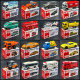 Japan TOMY Domeka alloy car model police car sports car bus car building track car Lamborghini