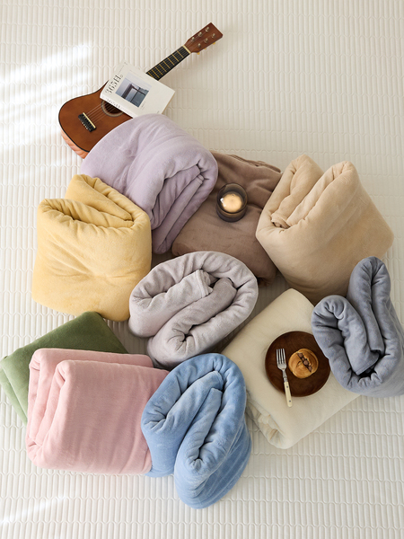 2025新款冬季保暖牛奶绒床笠单件 加厚纯色床罩床垫席梦思保护套