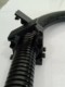Plastic corrugated pipe nylon joint with cover fixed bracket wire tube black gray pipe clamp positioning seat