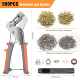 Manufacturer spray cloth manual air eye clamps, chisel advertising tool portable hooker advertising cloth clamp machine batch