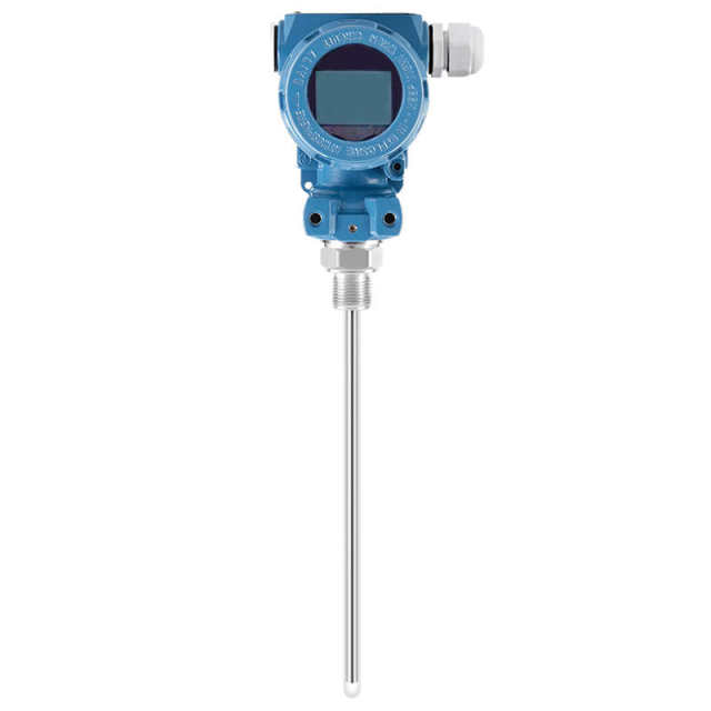 Capacitive level meter transmitter anti-corrosion and high temperature resistance RF level meter insertion sensor rod type