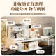 A raw desktop coffee machine storage rack elevated water bar metal countertop cup tea cup drawer storage rack