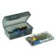 Genius Cat Double-layer Hand Tool Box Hardware Screw Accessories Multifunctional Plastic Electronic Components Repair Tool Box