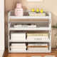 Student desk layered storage rack dormitory study table multi-layer sorting storage rack desk desk bookshelves table display rack