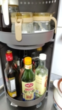 Storage Rack Countertop Rotating Home from Yomiego