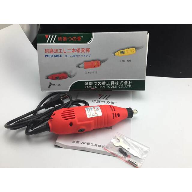 日本进口180W电磨机6档调速电动打磨机文玩玉石雕刻抛光雕刻工具