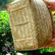 Handmade bamboo weaving environmentally friendly grocery shopping shopping handbag picking basket storage basket bamboo weaving basket high-quality handmade bamboo basket