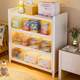 Baby feeding table storage rack floor-standing baby supplies storage cabinet toys milk powder jar multi-layer storage cabinet