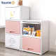 Yeya Living Room Clamping Flip Storage Cabinet Bathroom Storage Cabinet Wardrobe Plastic Storage Shelf Deposit Bedside Cabinet