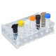 Professional 24-hole 1.5/5/7ml50ml plexiglass centrifugal tube rack Acrylic transparent test tube rack