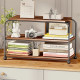 Children's study desk bookshelf office desktop storage rack multi-layer desk storage rack layer large capacity