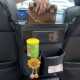 Car seat middle storage bag handrail storage bag storage net bag bag hanging bag car multi-functional goods