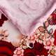 Thickened and warmth in winter, golden sable milk velvet four-piece duvet cover lace bed sheet skirt flannel coral velvet cover