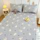 Summer latex mat three-piece set sheet ice silk mattress machine wash student dormitory single soft mattress household