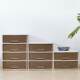 Japanese storage cabinet household cabinet installation-free living room storage drawer cabinet bedside table multi-layer plastic storage box