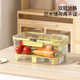 Portable fresh-keeping box outdoor camping, spring outing, picnic, food grade storage, portable mobile refrigerator, fruit bento box