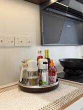 Spice Rack Storage Rack Rotating Kitchen Home from Yomiego
