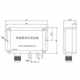 SSR digital differential pressure transmitter air pressure micro differential pressure sensor clean room air pressure sensor pressure differential meter RS485